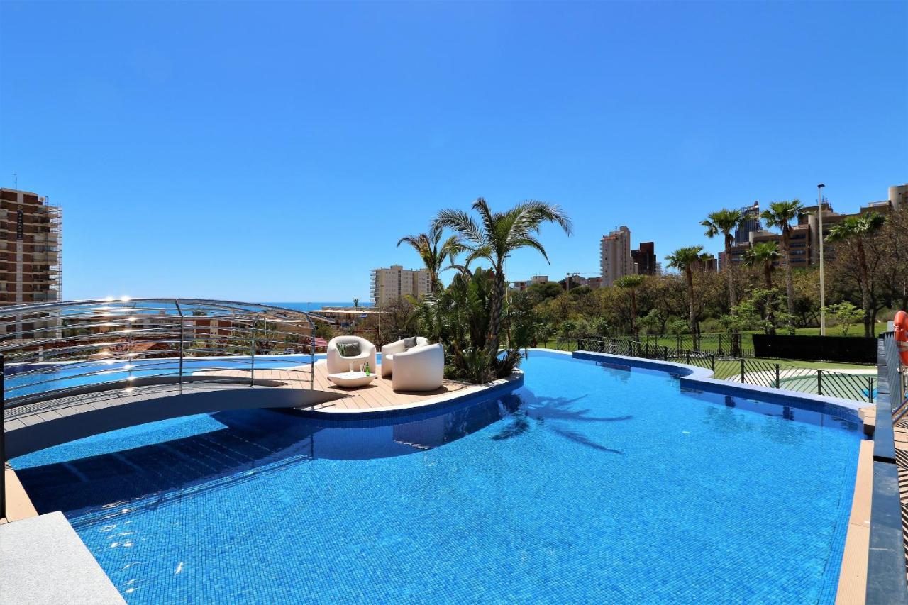 Sunset Drive Resort Apartment 4-8 Poniente Beach Benidorm Exteriör bild