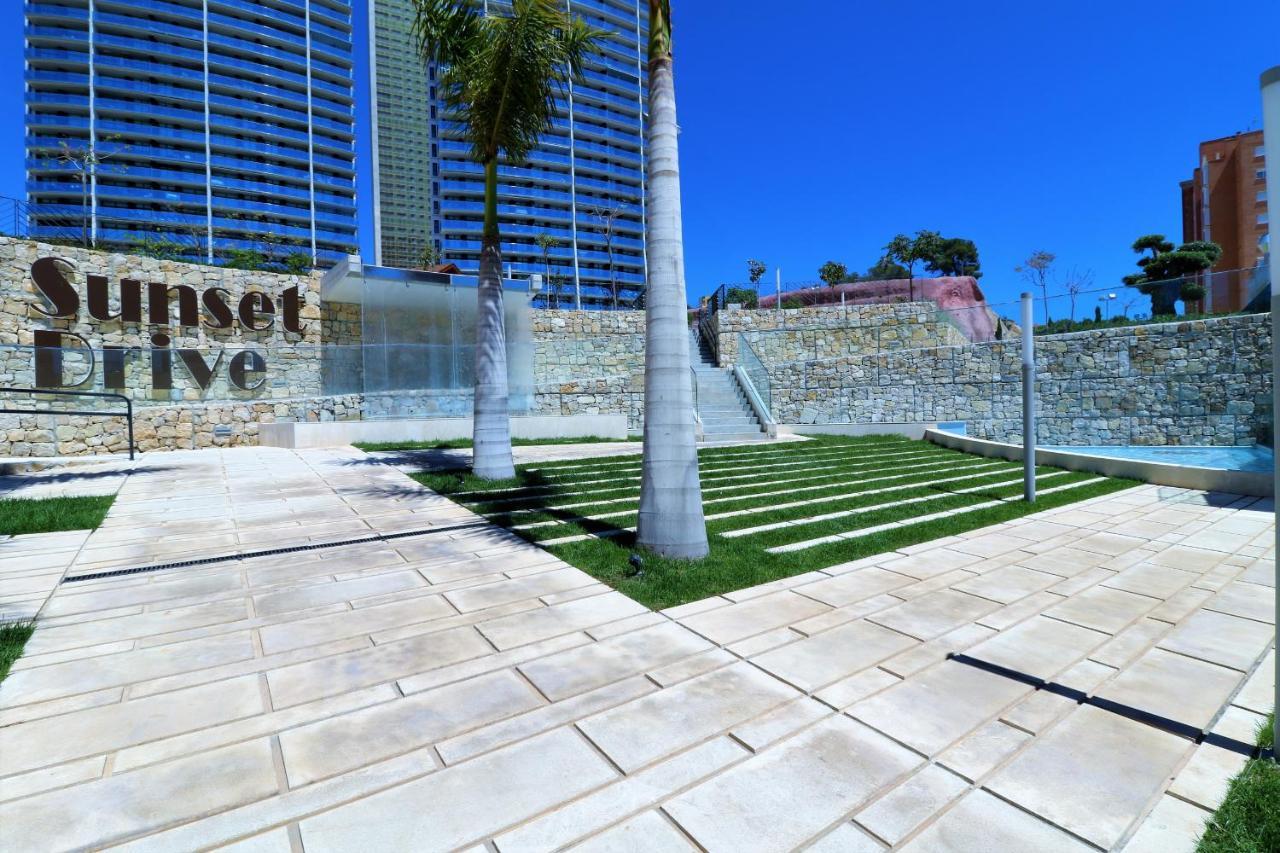 Sunset Drive Resort Apartment 4-8 Poniente Beach Benidorm Exteriör bild