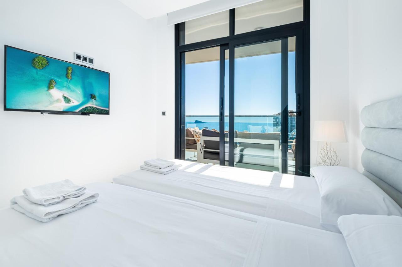 Sunset Drive Resort Apartment 4-8 Poniente Beach Benidorm Exteriör bild