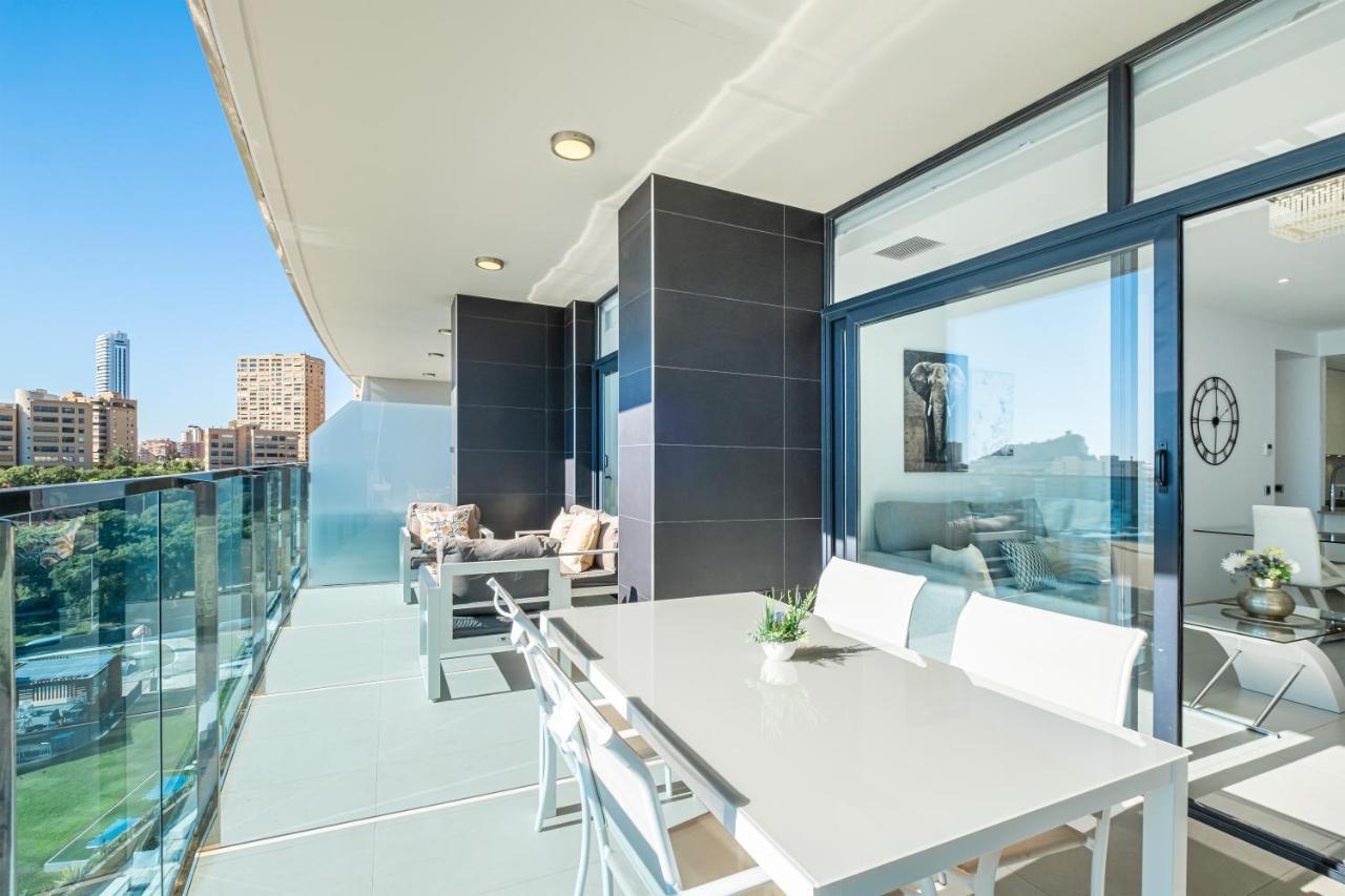 Sunset Drive Resort Apartment 4-8 Poniente Beach Benidorm Exteriör bild