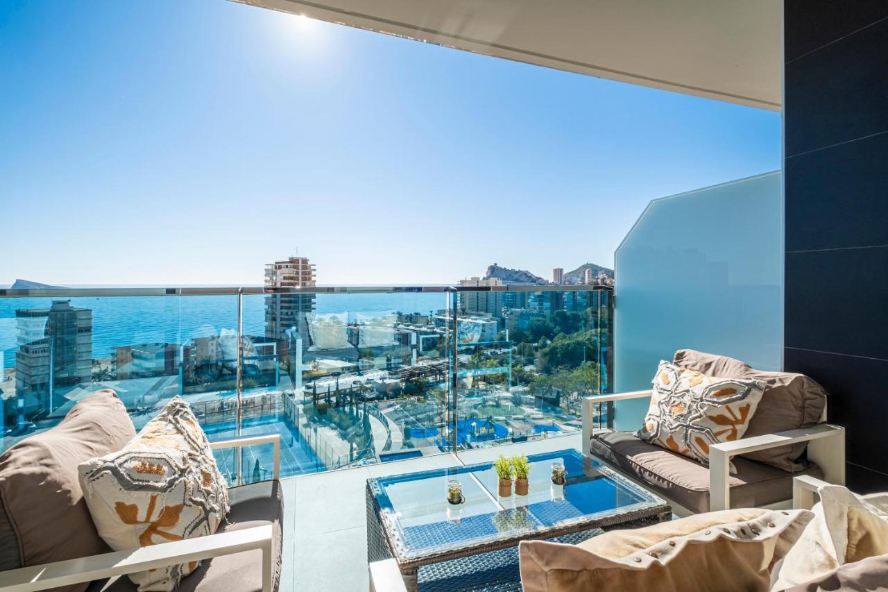 Sunset Drive Resort Apartment 4-8 Poniente Beach Benidorm Exteriör bild