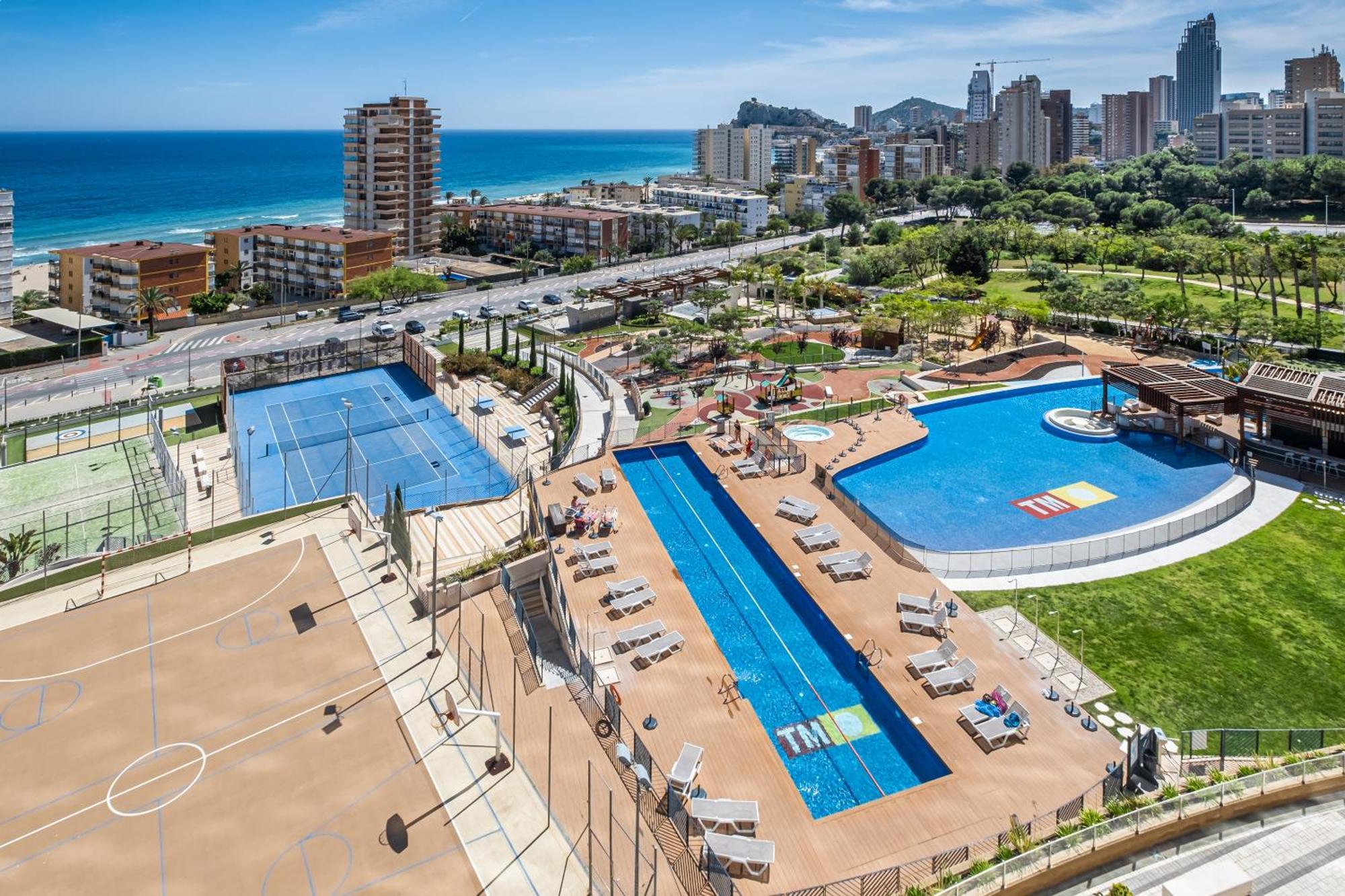 Sunset Drive Resort Apartment 4-8 Poniente Beach Benidorm Exteriör bild