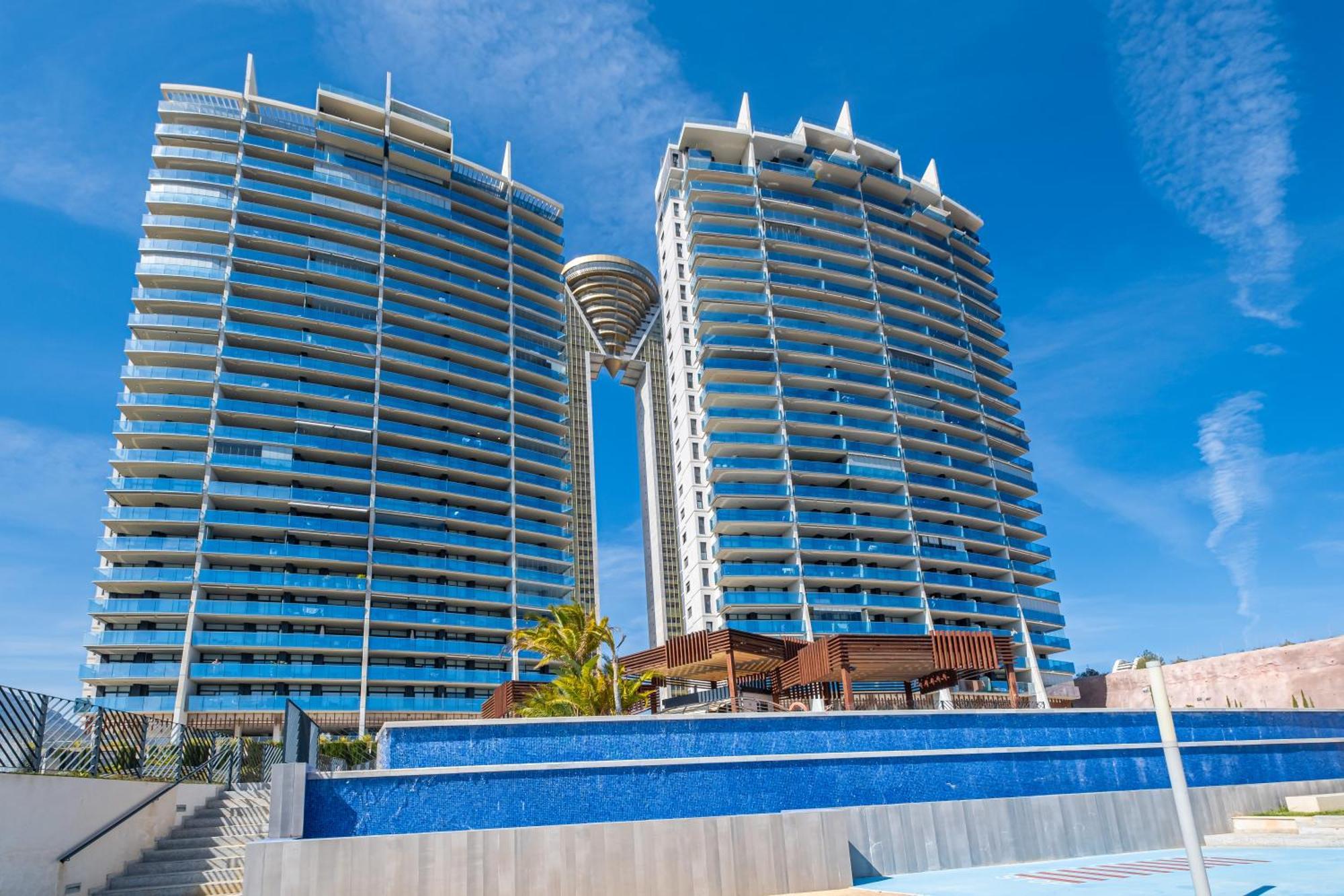 Sunset Drive Resort Apartment 4-8 Poniente Beach Benidorm Exteriör bild